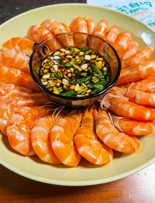 嫩滑爽口白灼虾子​_虾白灼虾_虾子白灼的做法