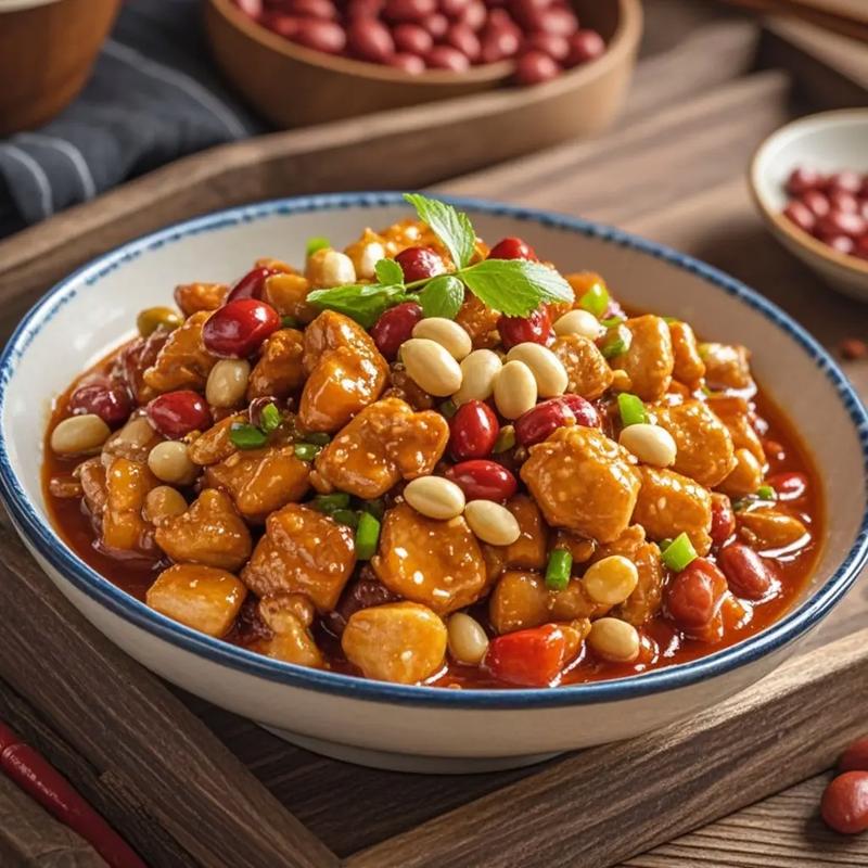 宫保鸡丁是咸的还是酸甜的_咸鲜醇厚宫保鸡丁​_宫保鸡丁嫩